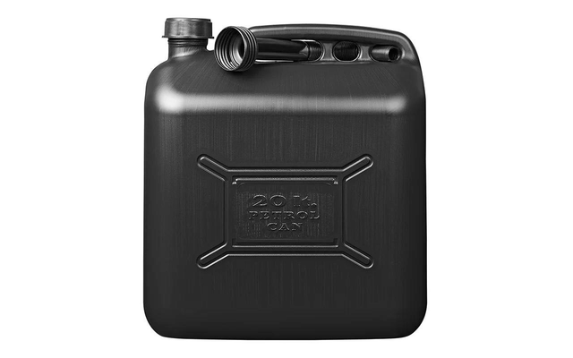 ProPlusBenzinkanister Kunststoff schwarz 20 Liter