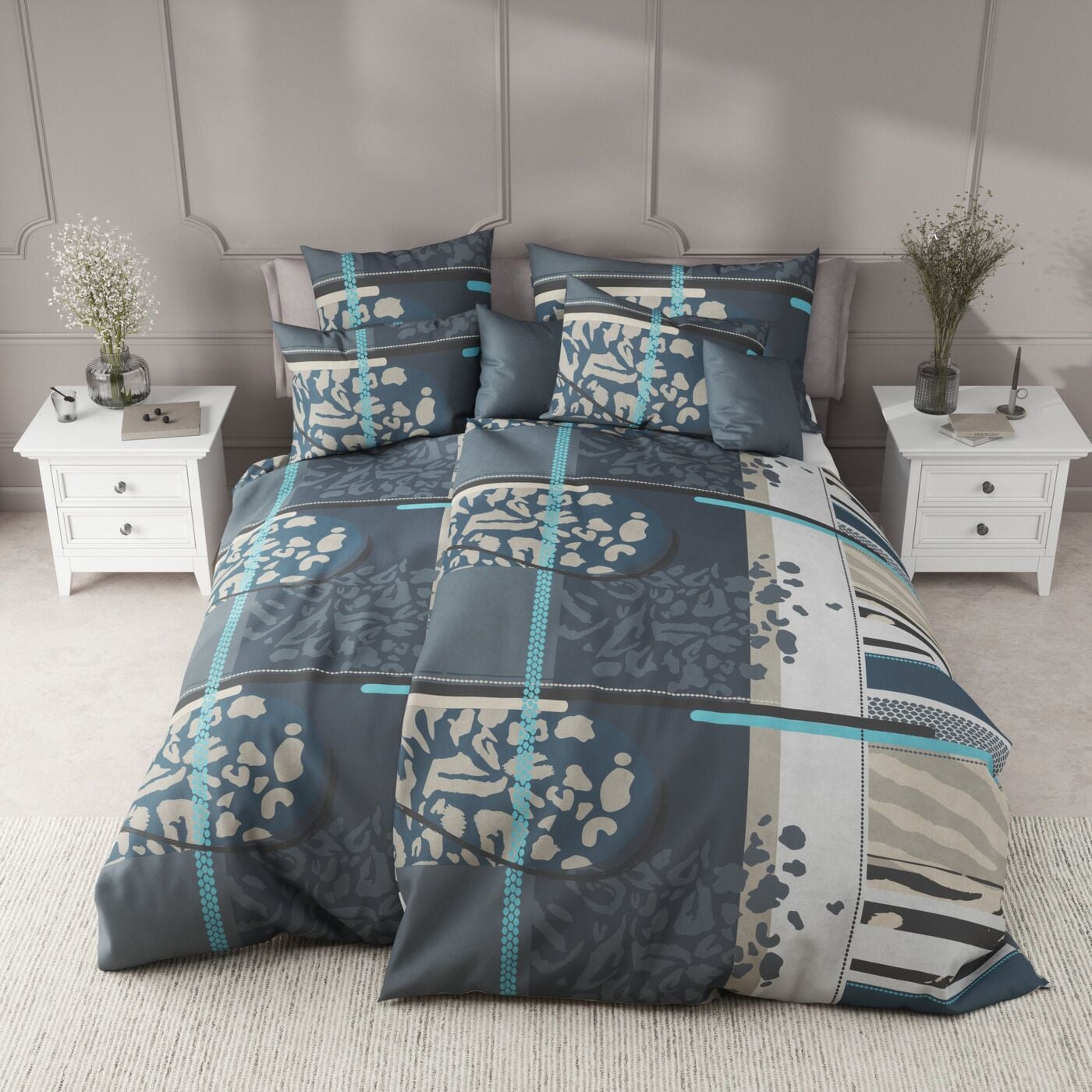 Home FashionSatin Bettwäsche «Othis»