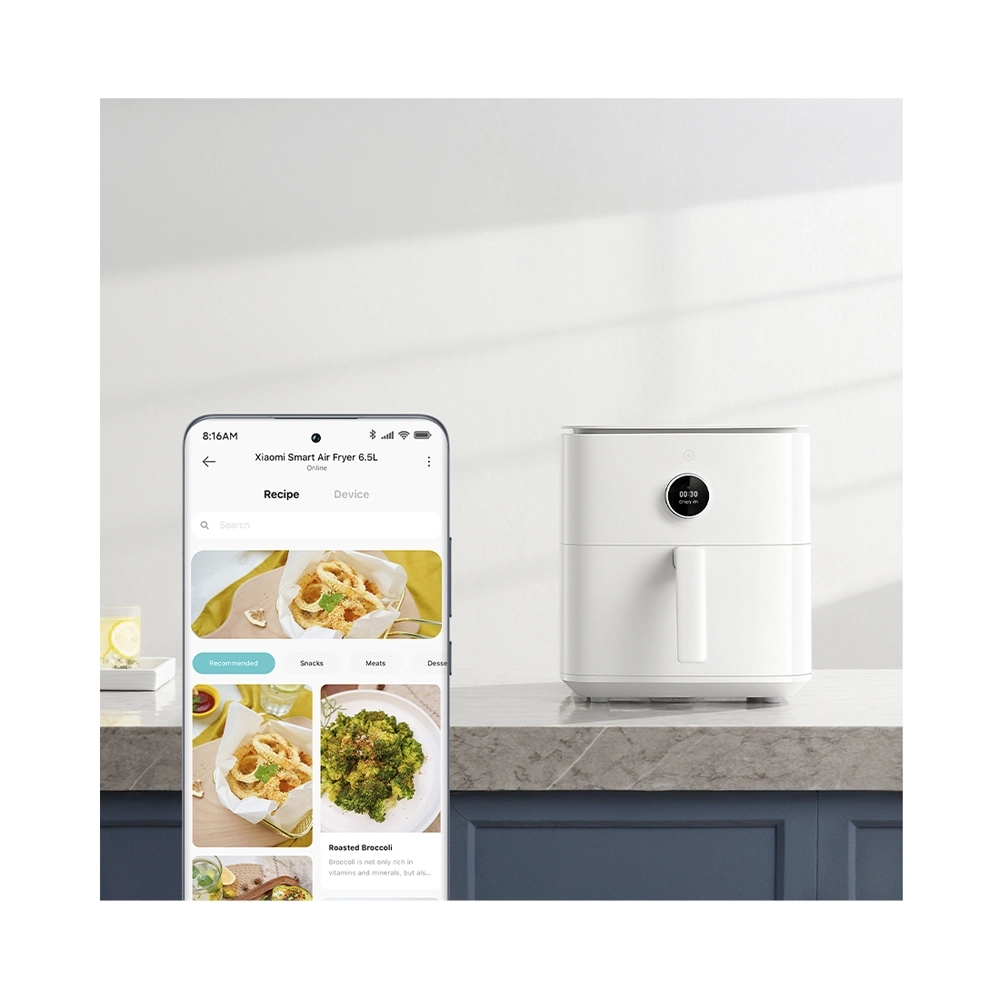 Xiaomi Smart Heissluftfritteuse 6.5L EU-Edition weiss