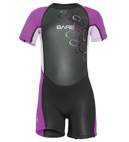 Bare V?ddragt - Shorty - Tadpole - Lilla/Sort