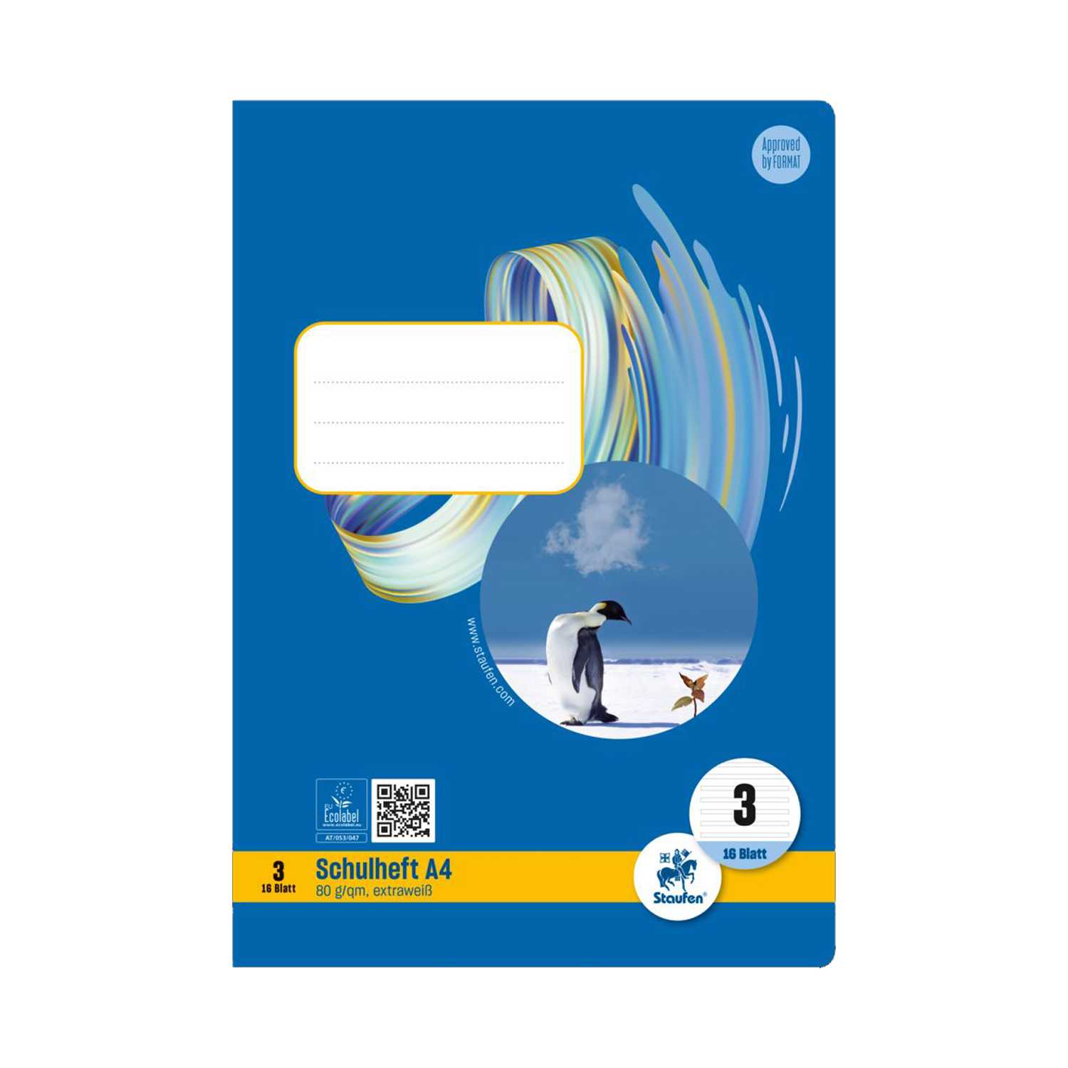 Heft A4 Lineatur 3 16 Blatt