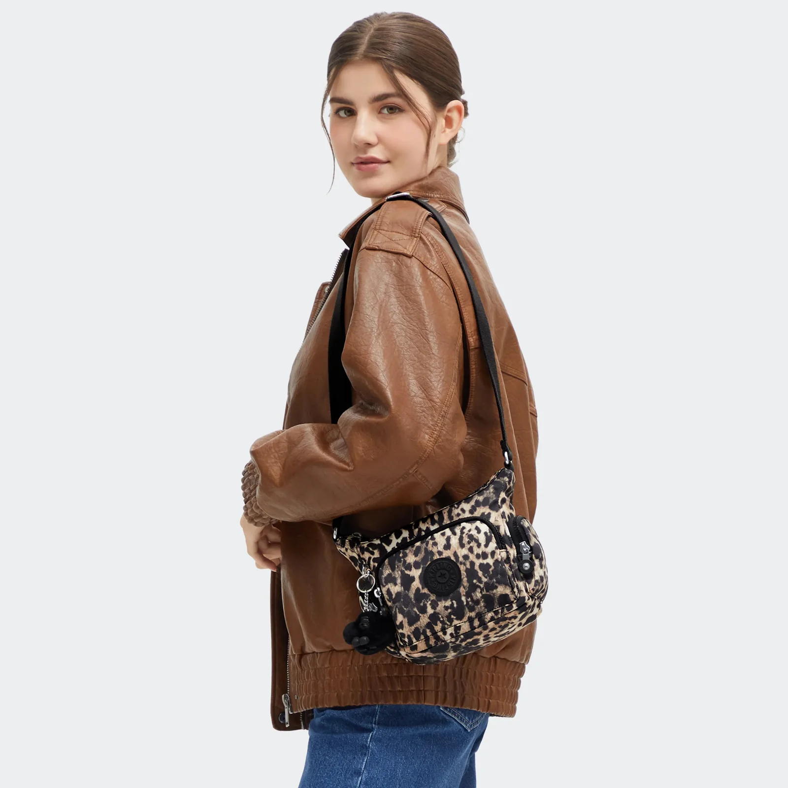 Kipling Gabbie Mini Wild Leopard