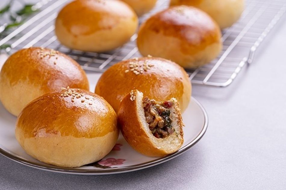 Char Siu Bao: Kantonees broodje met zoet gemarineerd varkensvlees