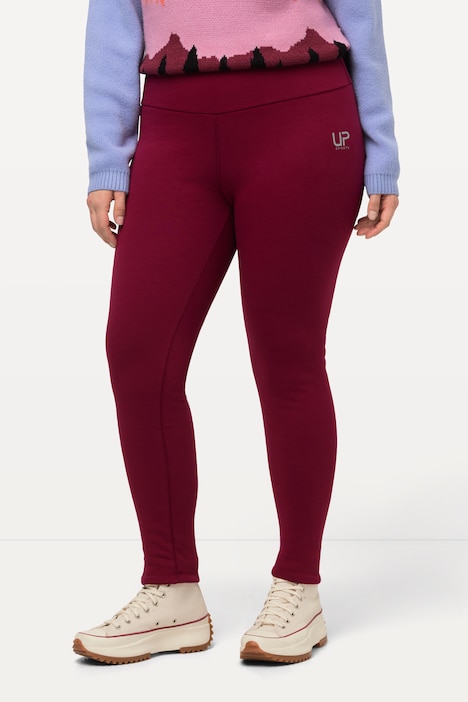 Leggings, Webfellfutter, extrawarm, High Waist