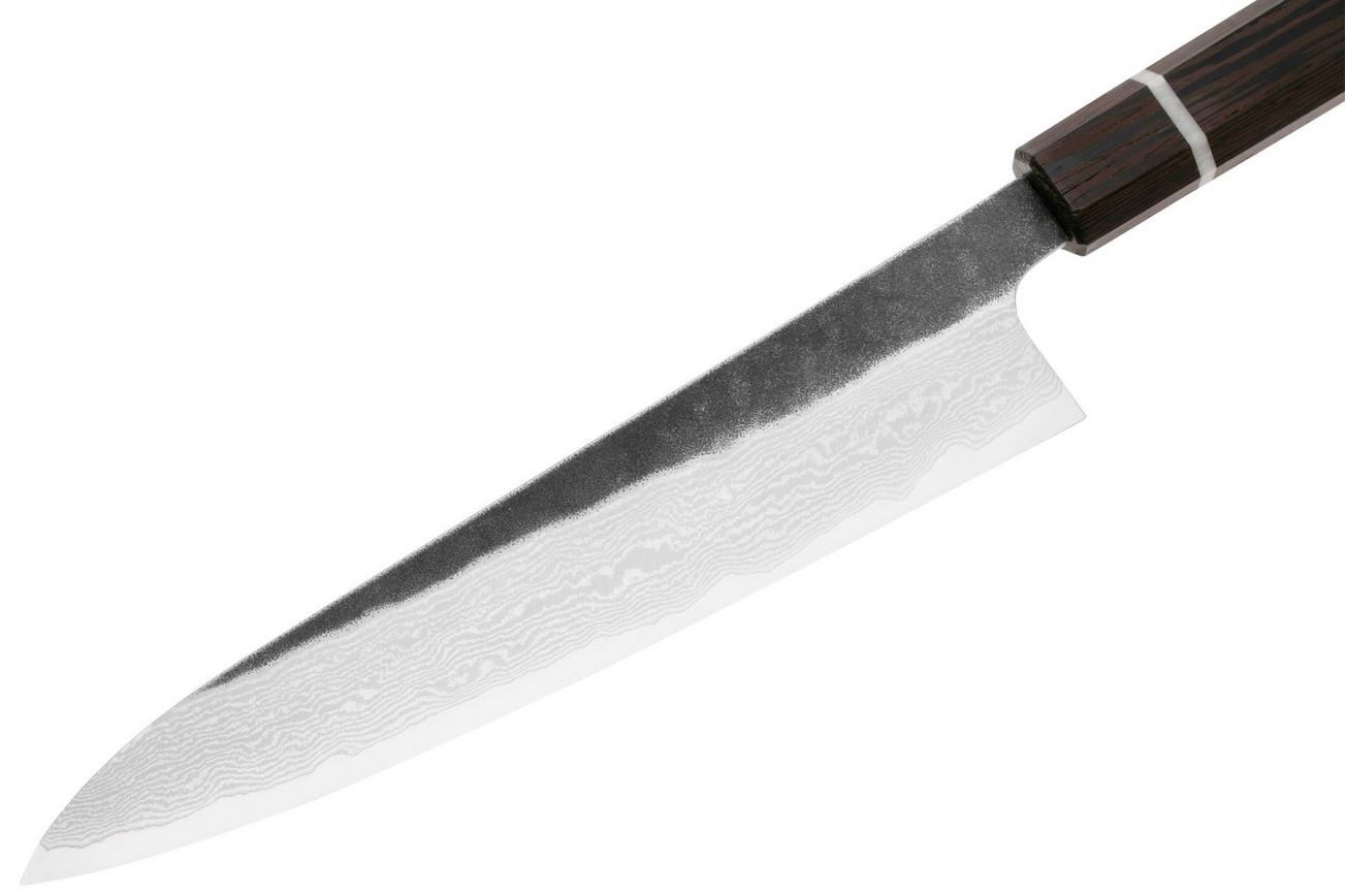 Tojiro Atelier Wenge 63 laags damast, koksmes 21 cm
