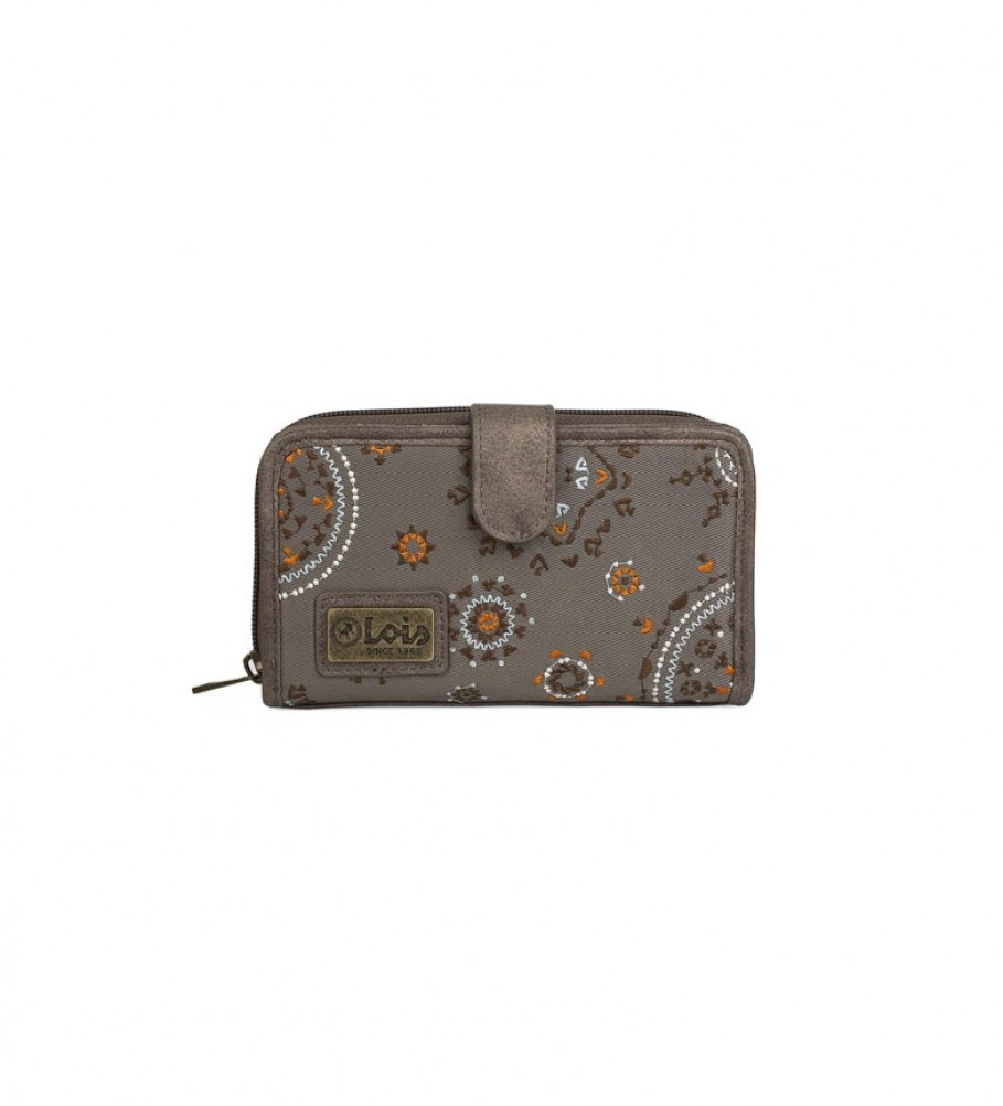 Bolsa Lois 304416 marrom -9x16x1cm-