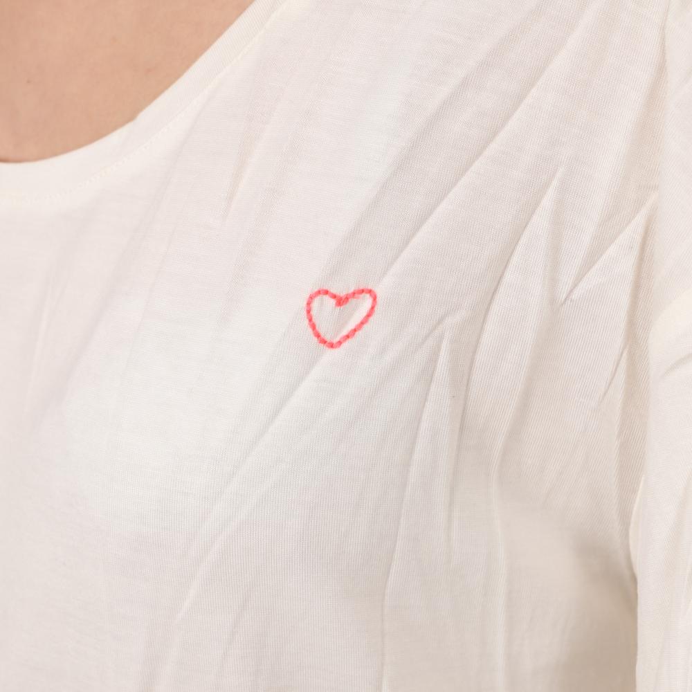 Teddy Smith T-shirt Blanc Femme Teddy Smith Tifani