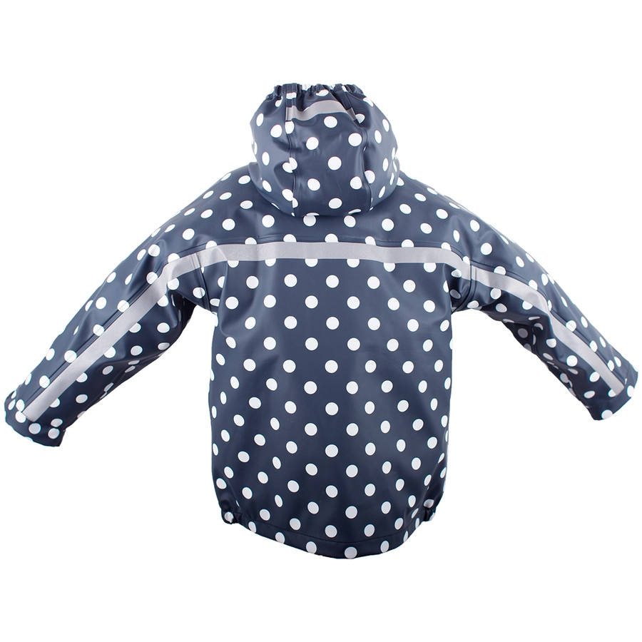 BMS Regenjacke Buddel Punkte marine