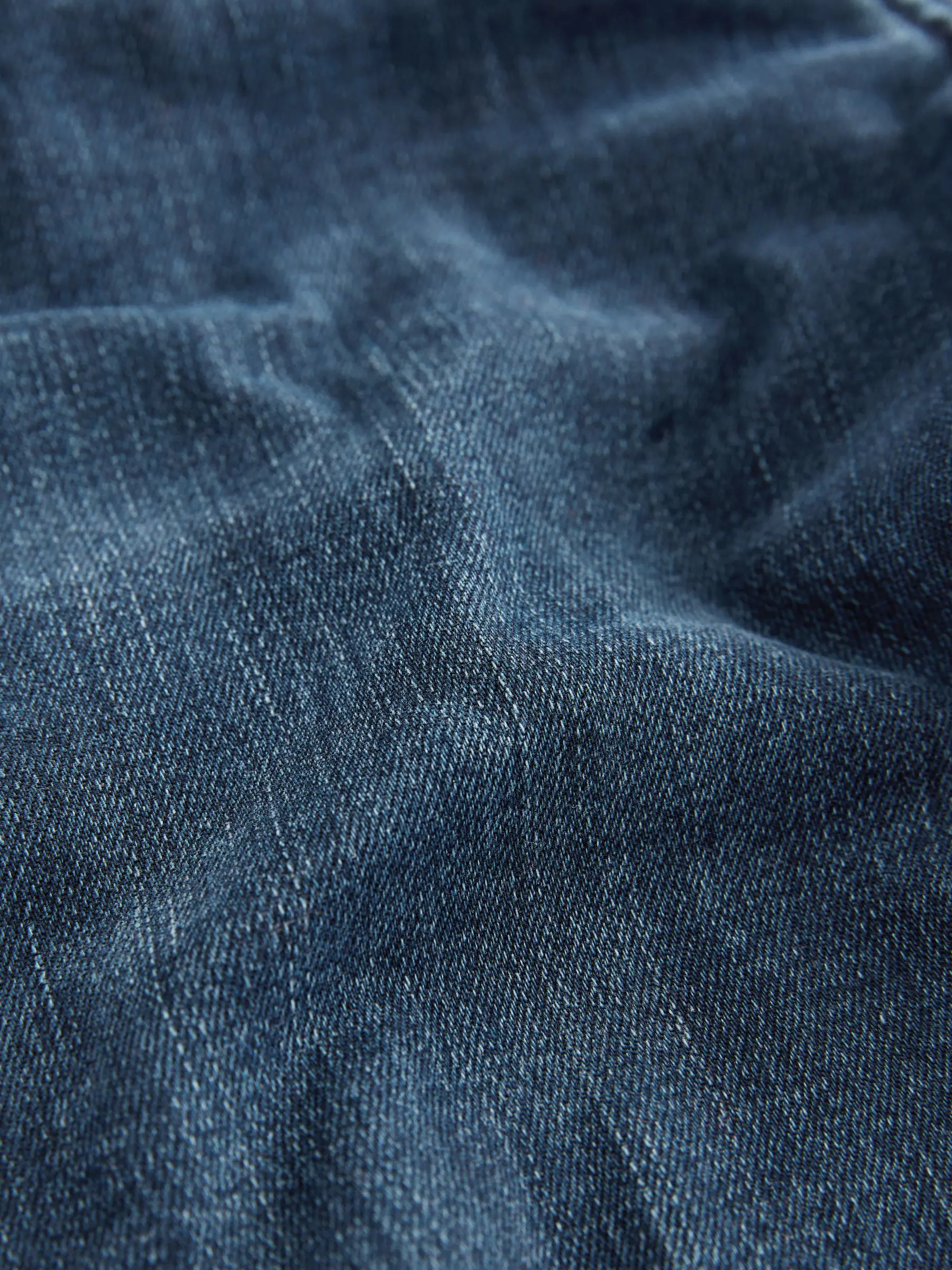 Donkerblauw denim - Figuurvormende slim jeans