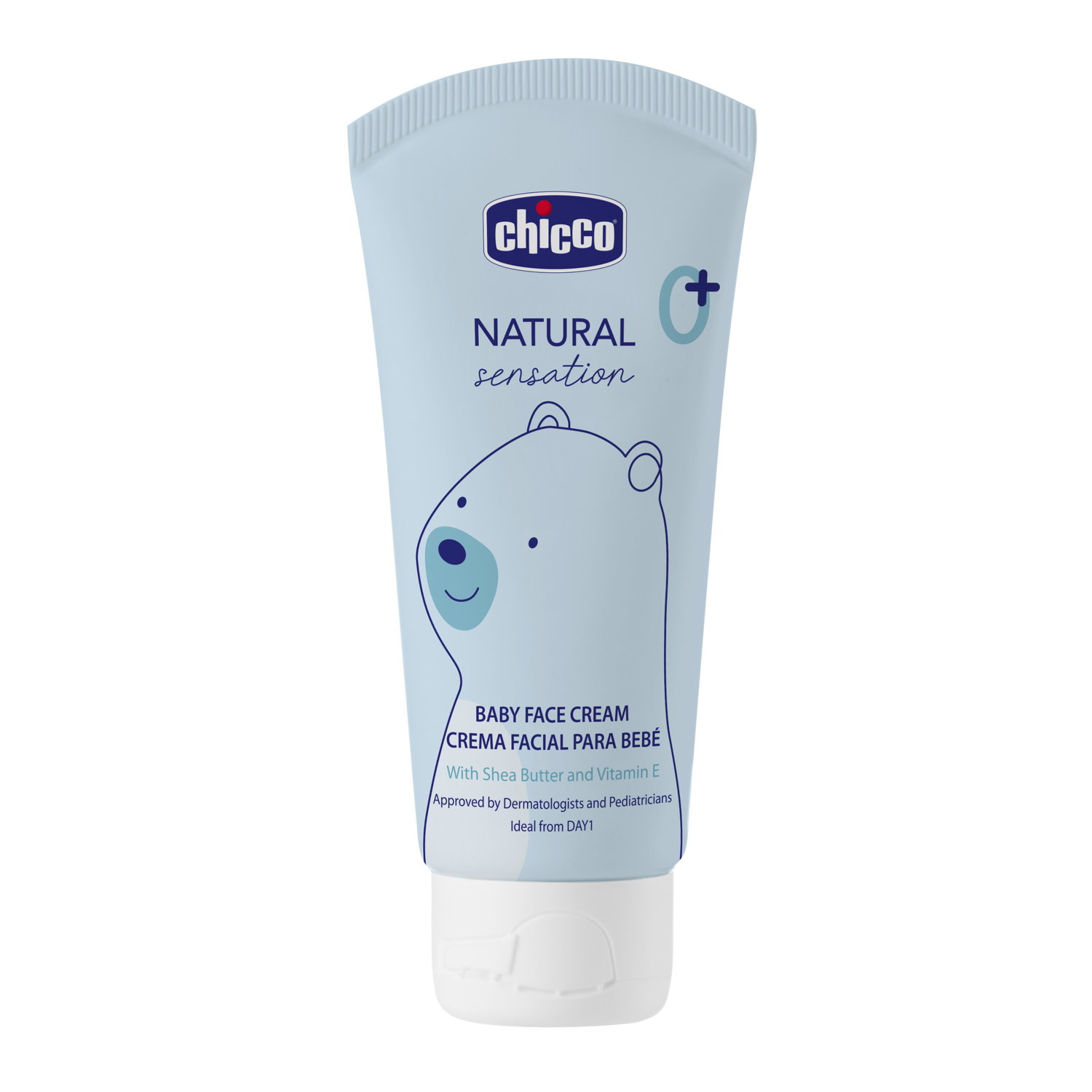 CHICCO Natural Sensation Baby Gesichtscreme<br>50 ml, Tube, Creme, 0m+
