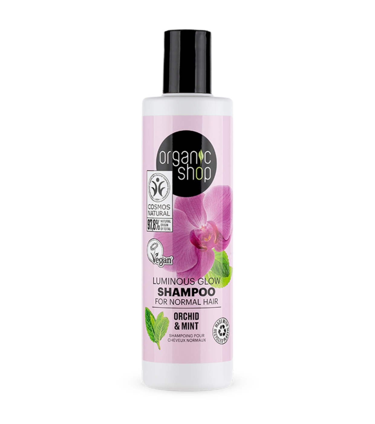 Organic Shop - Shampoo Luminous Glow - Orquídea e Hortelã