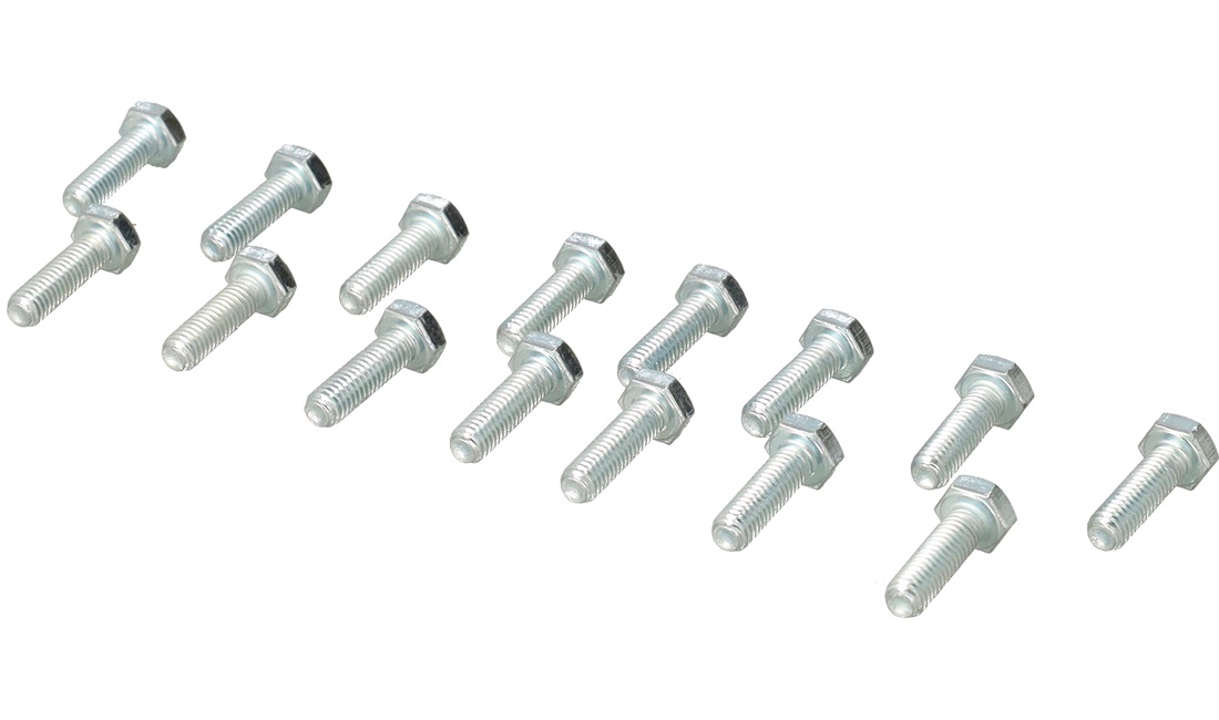 Bolte M6x20 mm - 15 stk.