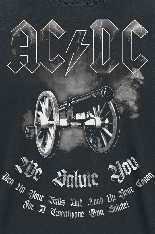 We Salute You | AC/DC T-Shirt Manches courtes