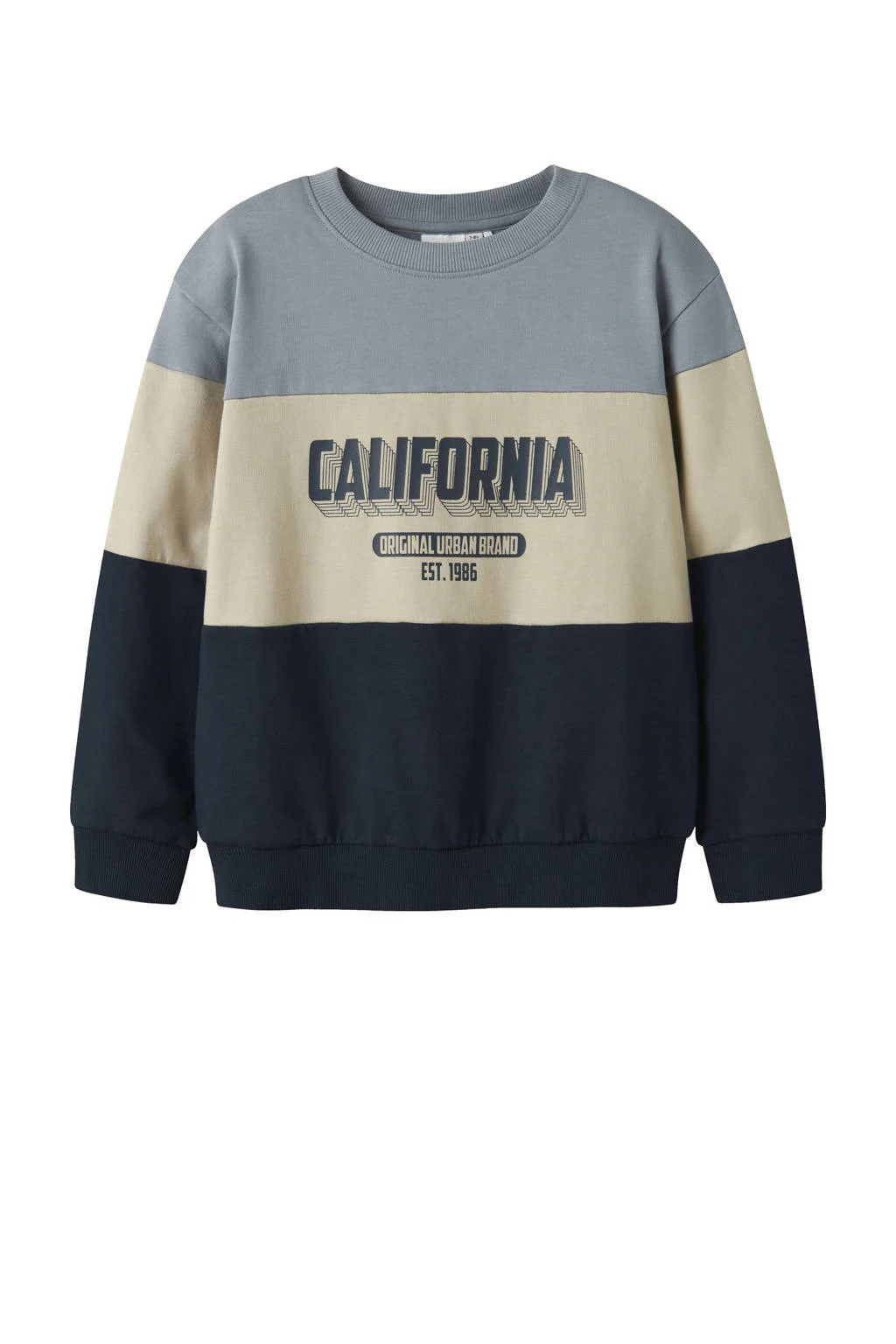 NAME IT KIDS sweater donkerblauw