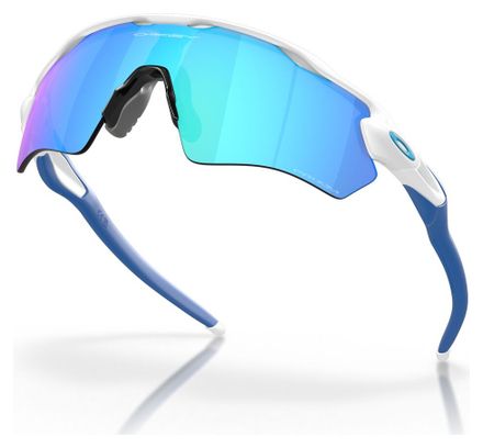 Lunettes Oakley RADAR EV XS Matte White Prizm Sapphire / Réf : OJ9001-2631