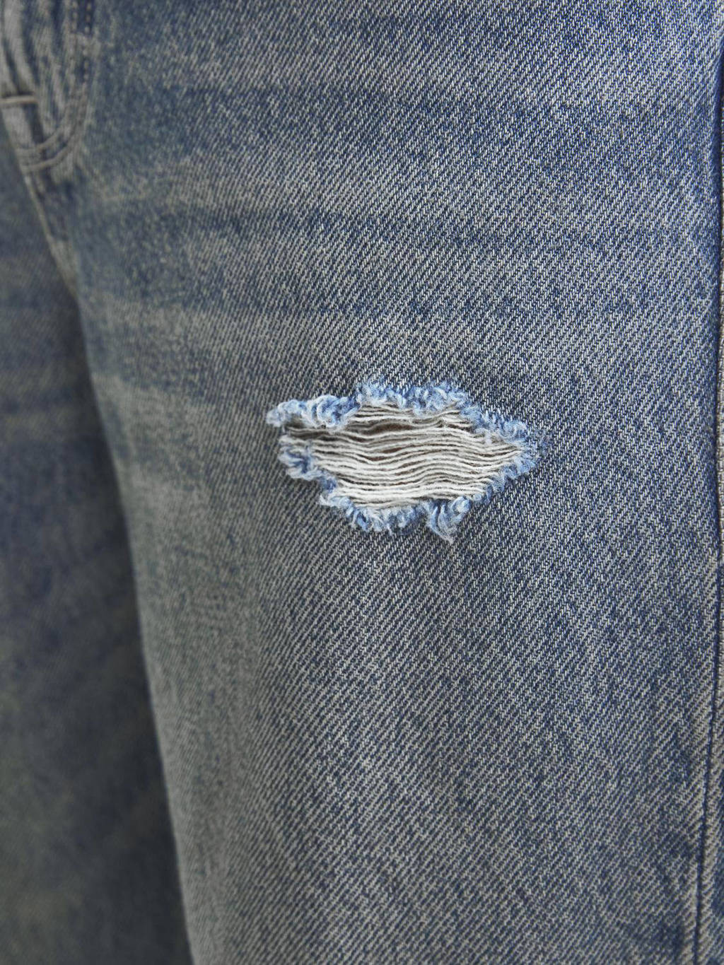 JACK & JONES loose fit jeans JJICHRIS JJORIGINAL blue denim