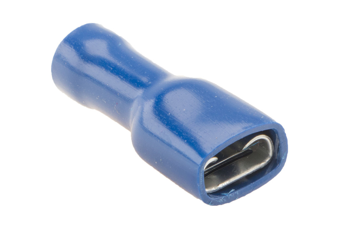 BBA vlakke stekkerhuls 6,3 x 0,8 mm - 10 stuks