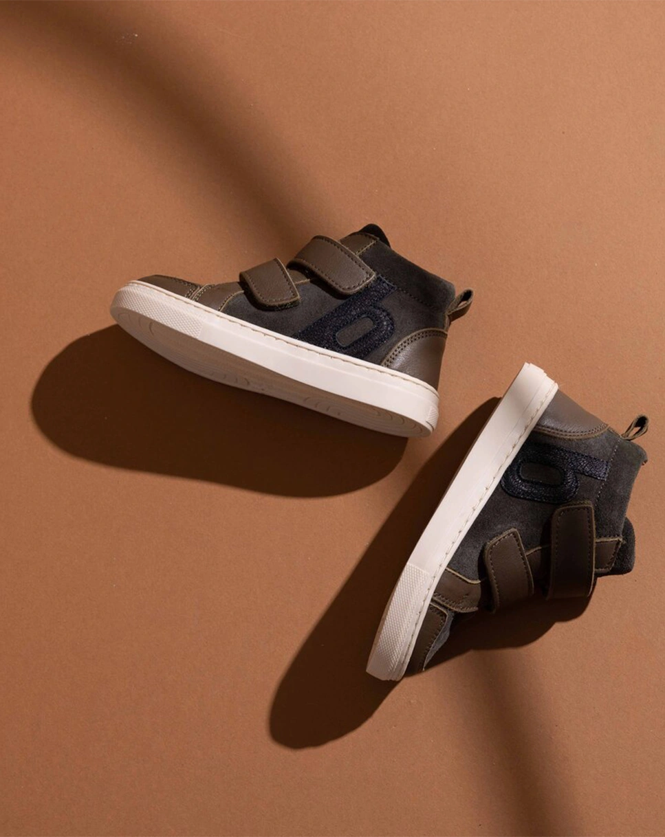 Klettschuhe JAXON halbhoch in olive