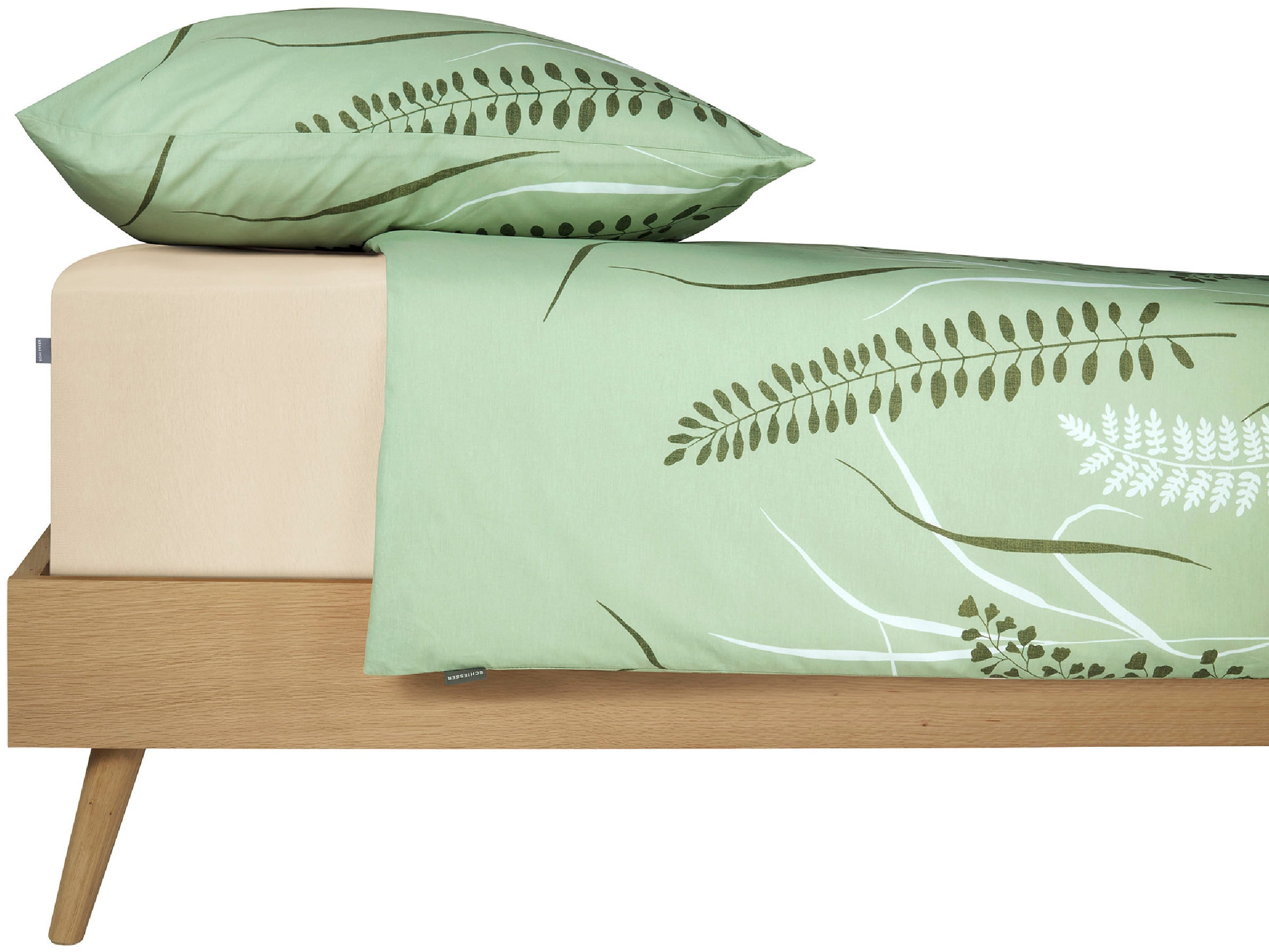 Schiesser Spannbettlaken »Elli« für hohe Matratzen und Boxspringbetten, MADE IN GREEN by OEKO-TEX®