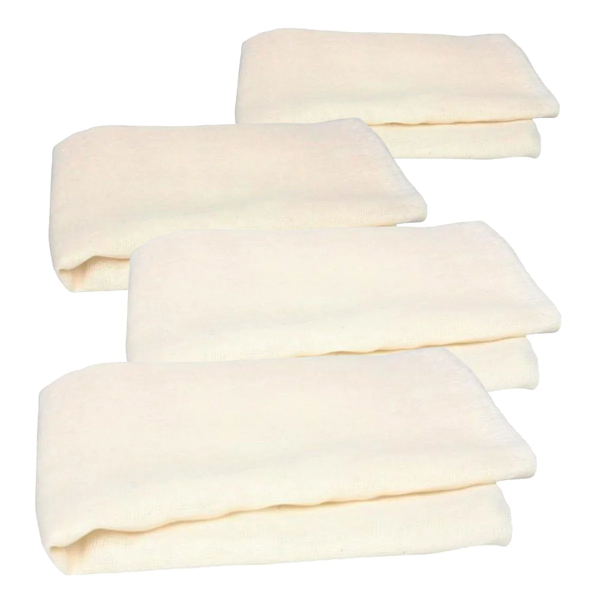4 mousselines en tissu à égoutter le fromage Chevalier diffusion
