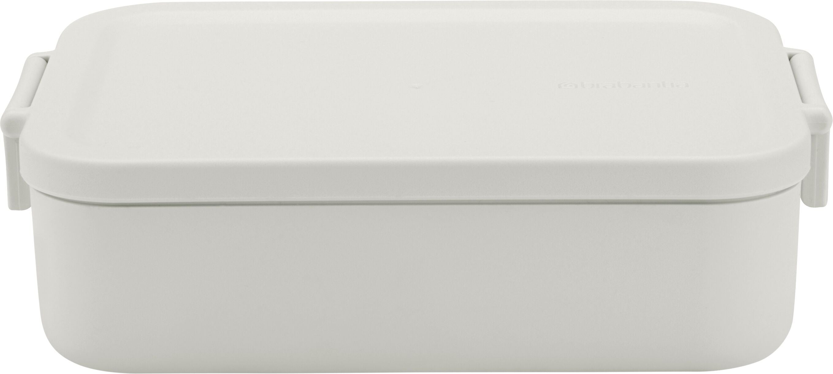 brabantia MAKE & TAKE Lunchbox - Hellgrau / B: 20.0 cm x T: 13.5 cm x H: 5.5 cm