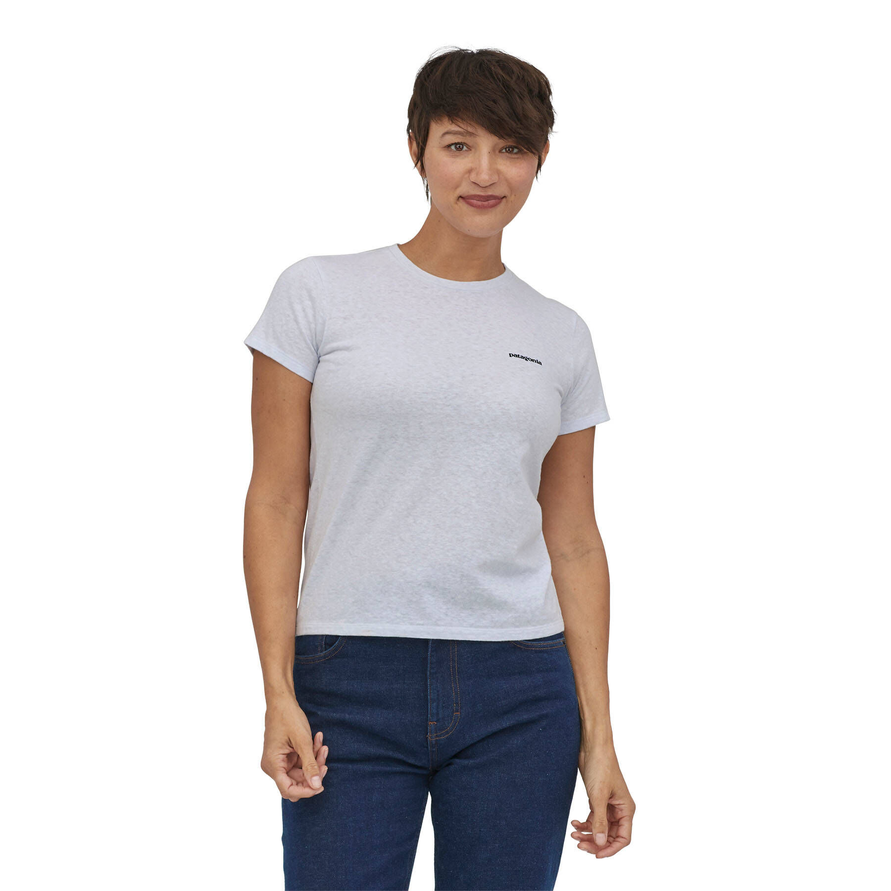 Patagonia| Damen Outdoor-Shirt P-6 LOGO RESPONSIBILI-TEE