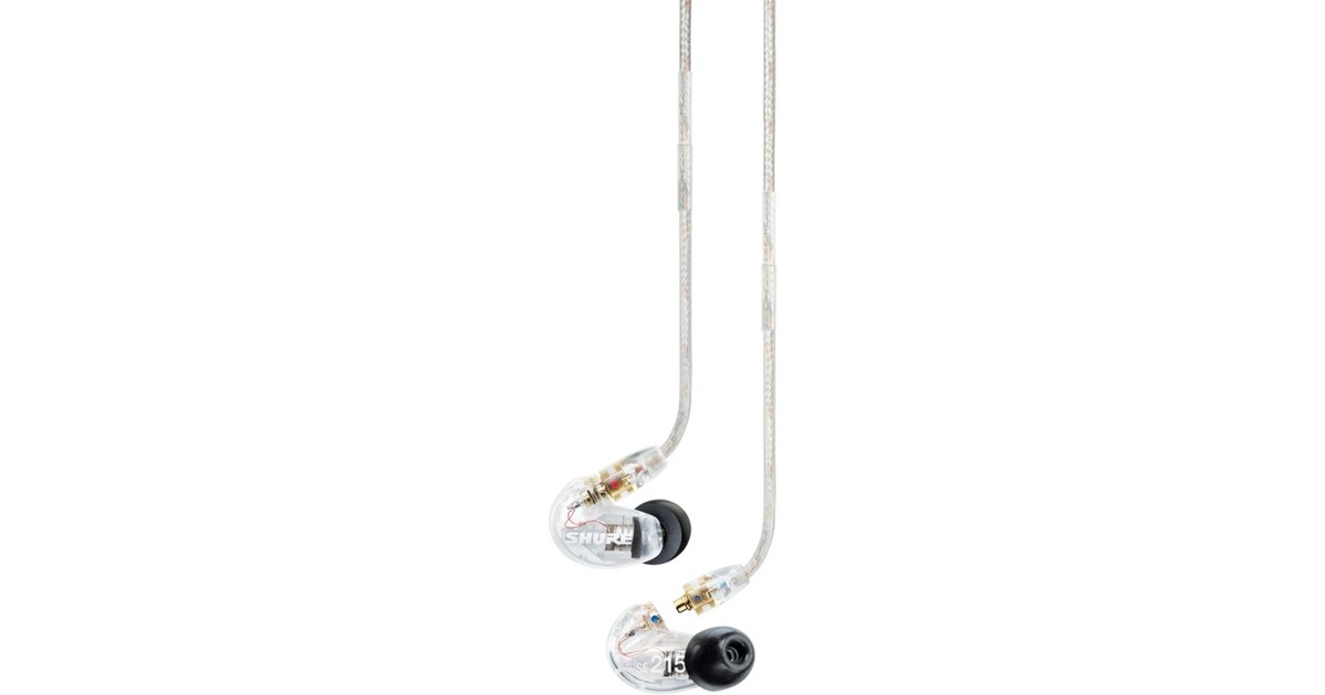 SHURESE215 Pro Professional Sound Isolating Earphones in-ear oortjes  (Transparant)