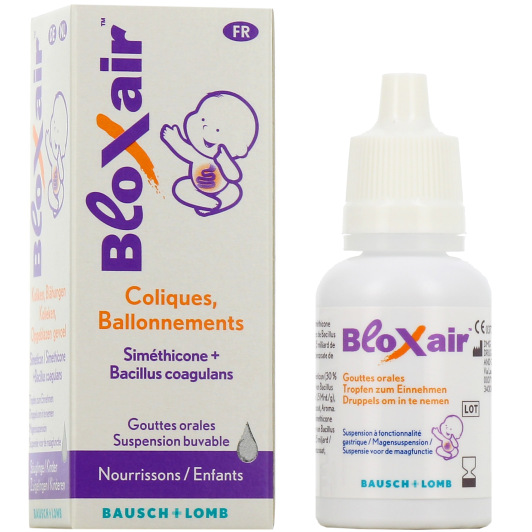 Bloxair gouttes orales - Coliques du nourrisson, ballonnements