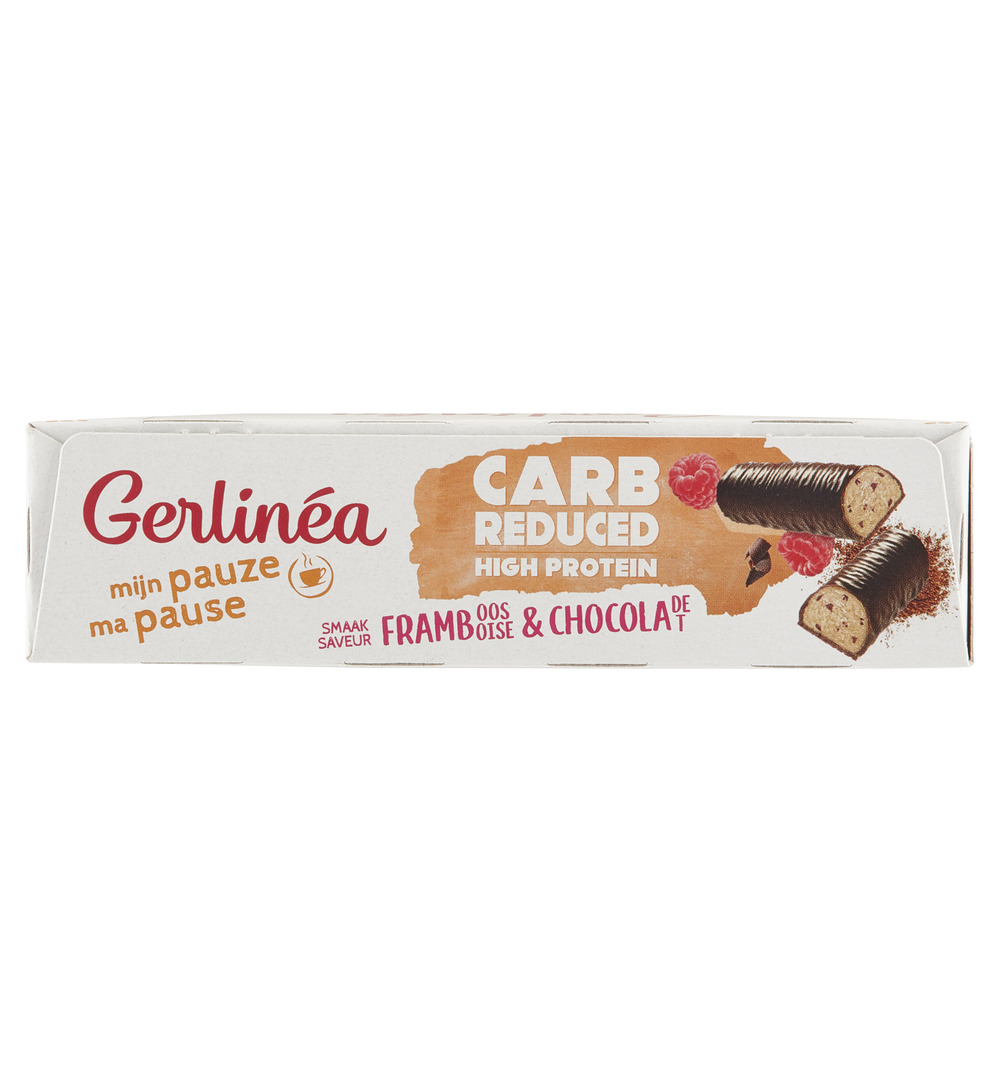 Gerlinéa Carb Reduced – High Protein Repen Chocolade & Framboos (372 gr)