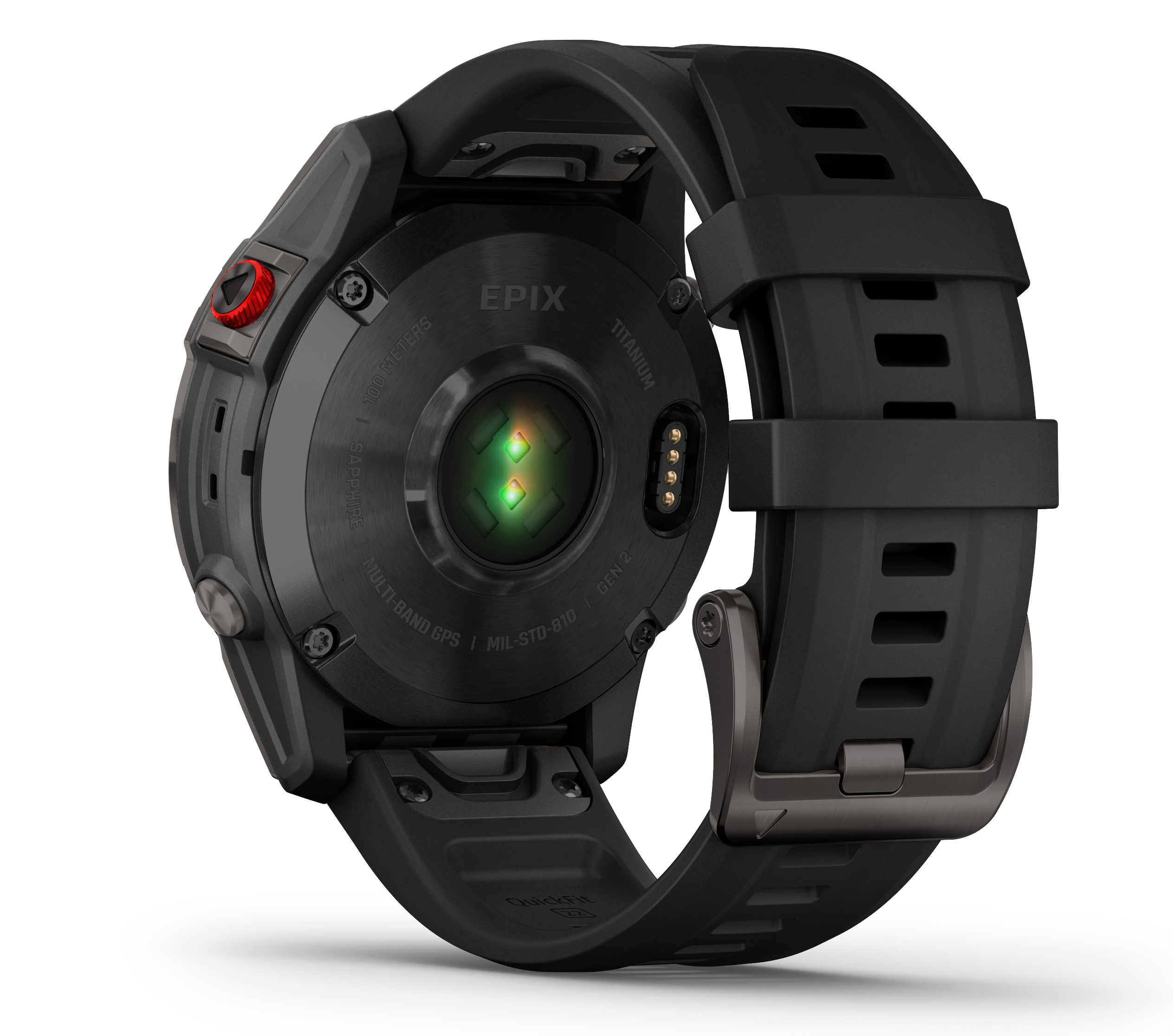 Epix Gen 2 Sapphire Black Titanium w/Black Band