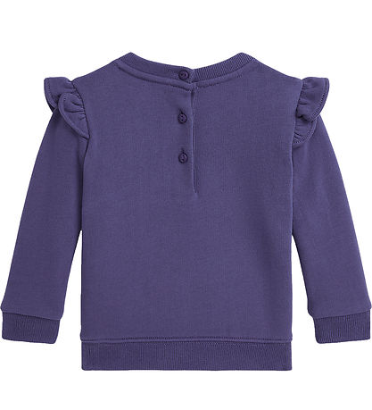 Polo Ralph Lauren Sweatshirt - Lilla m. Bamse