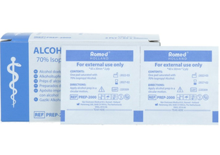 Romed Alcohol Doekjes 65x30mm 100ST