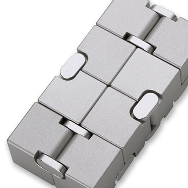 Fidget Spinner Infinite Cube Metal Stressaflastningsflipblok