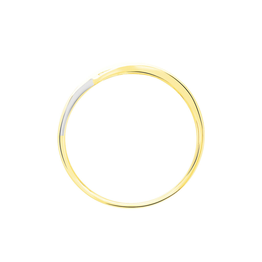 Bague Nohane Or Bicolore Diamant