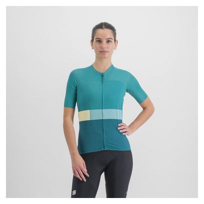 Maillot Manches Courtes Femme Sportful Snap Vert