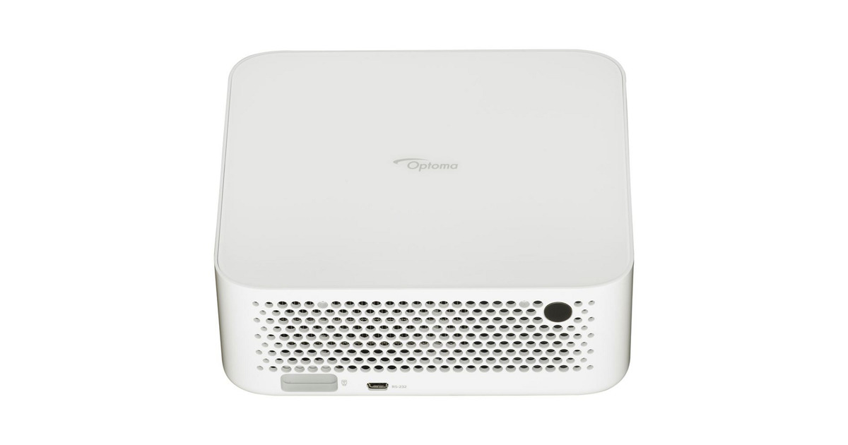 OptomaML1080 Ultra draagbare RGB triple laser DLP-projector  (Wit, 1200 ANSI lumen)