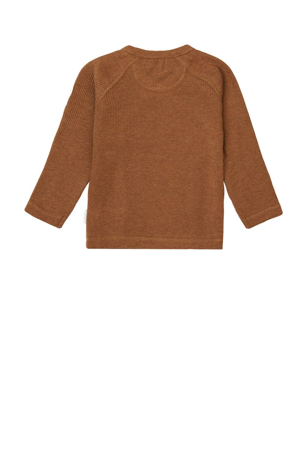 Noppies baby longsleeve Nanyuki met katoen bruin