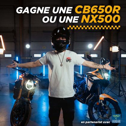 T-Shirt Motoblouz X RINZLER - FEMME - 20ANS - Blanc