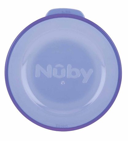 Nuby Drikkekop m. H?ndtag - 240ml -Lilla m. Print