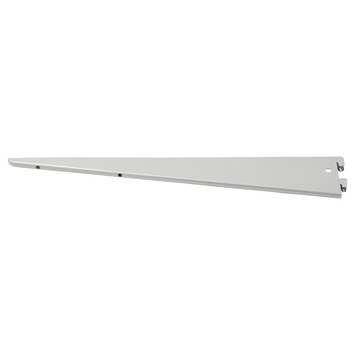Handson drager dubbel railsysteem mat zilver 22 cm