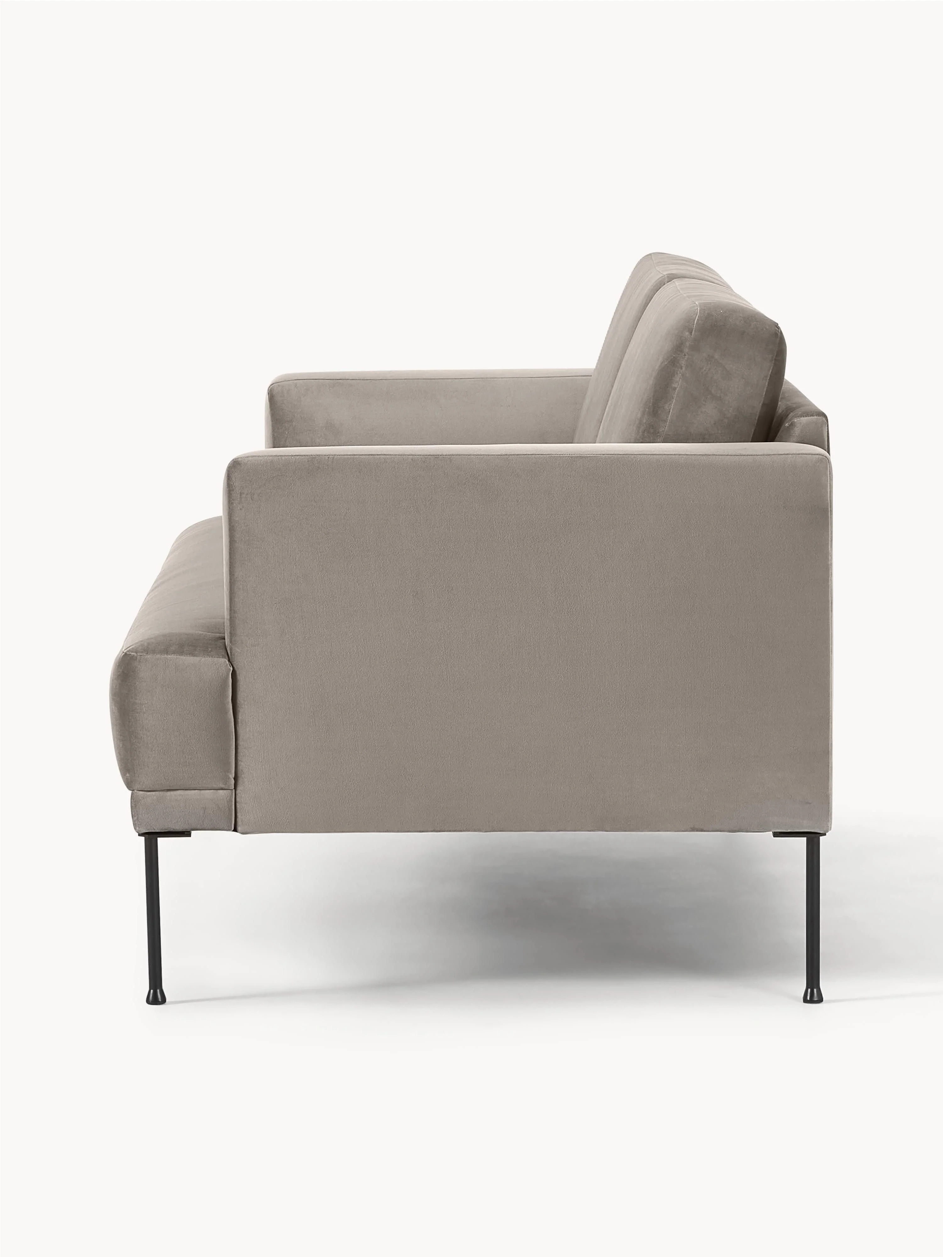 Fluwelen bank Fluente (2-zits)