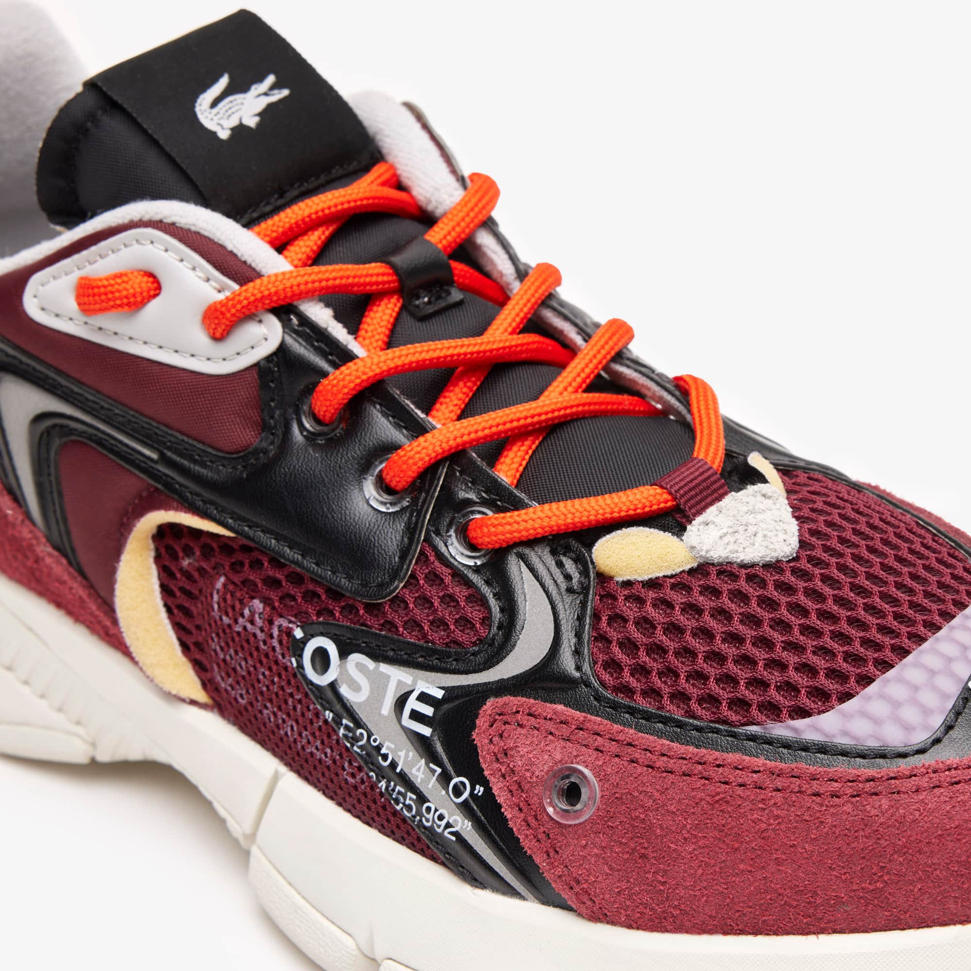 Sneakers L003 Neo femme en textile Sneakers - Rouge - Lacoste - Femme