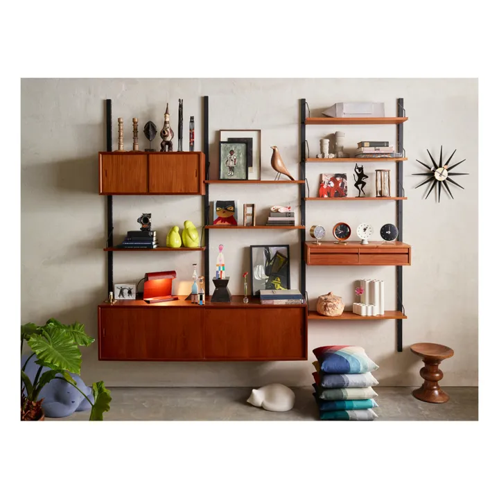 Vitra Horloge de bureau - George Nelson  | Noir