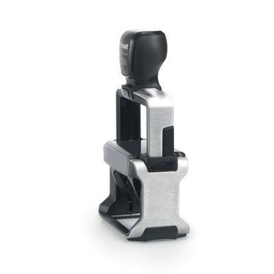 Trodat Professional 5206 - Tampon métallique - texte personnalisable - 8 lignes - zone d'impression 56 x 33 mm