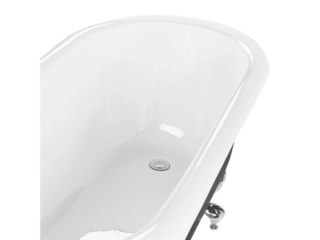 Baignoire îlot noire 153 x 77 cm CAYMAN