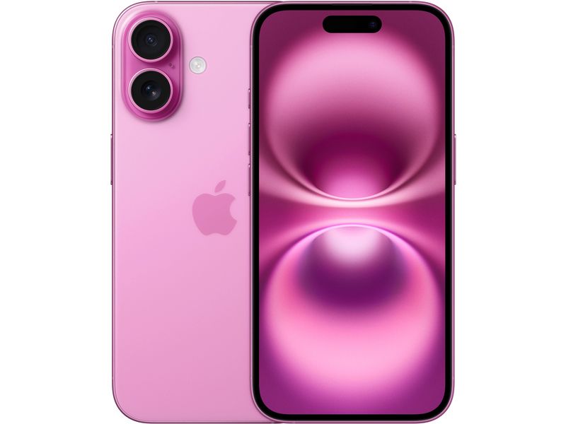 Apple iPhone 16 128 GB Pink IPhone 16. Superschnell. Supersmart.