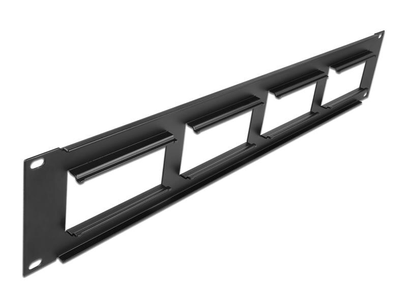 Delock Patchpanel Easy 45 4 x 90.5 x 45.2 mm, 2 HE 19