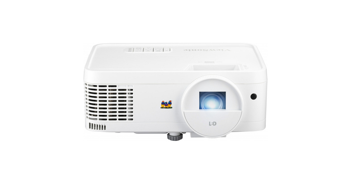 ViewSonicLS510W WXGA LED Projector  (Wit, 3000 ANSI Lumen, voor bedrijven en onderwijs)