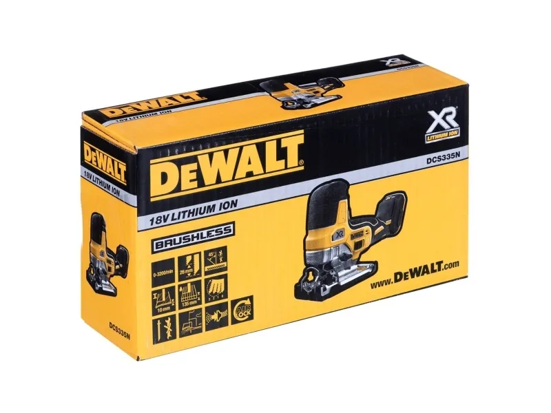 [OUTLET] - DeWALT DCS335 - Stiksav - ledningfri - 18 V - SOLO