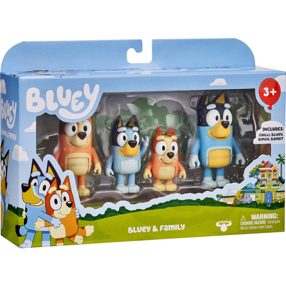 Moose Toys Bluey Figurenset